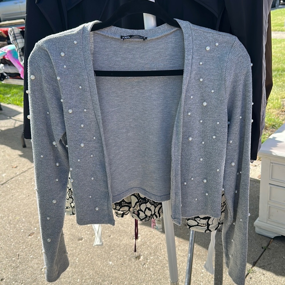 ZARA CROP CARDIGAN